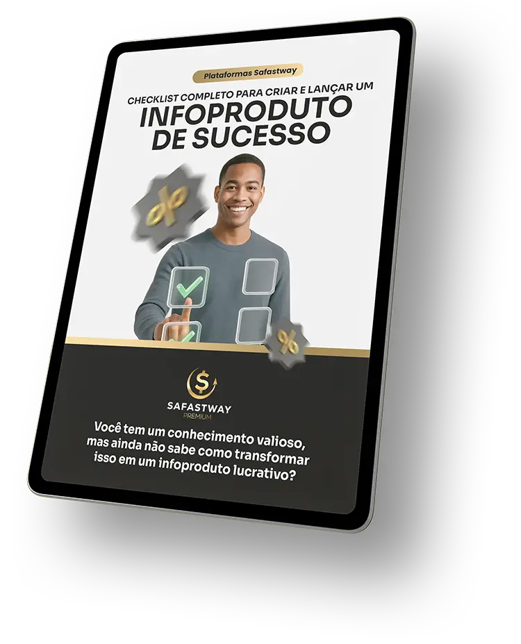 Ebook completo de checklist para criar um infoproduto